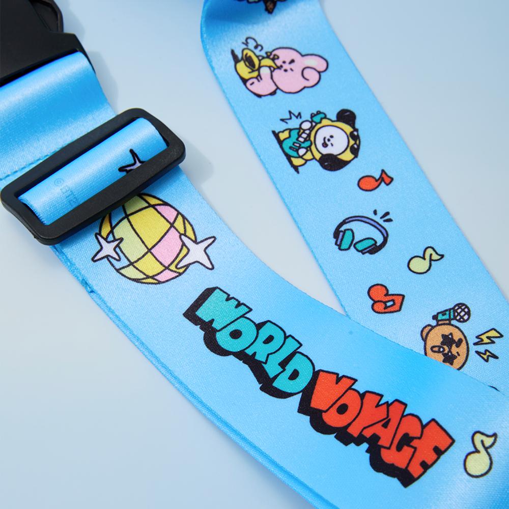 BT21 WORLD VOYAGE Ремень для крепления багажа