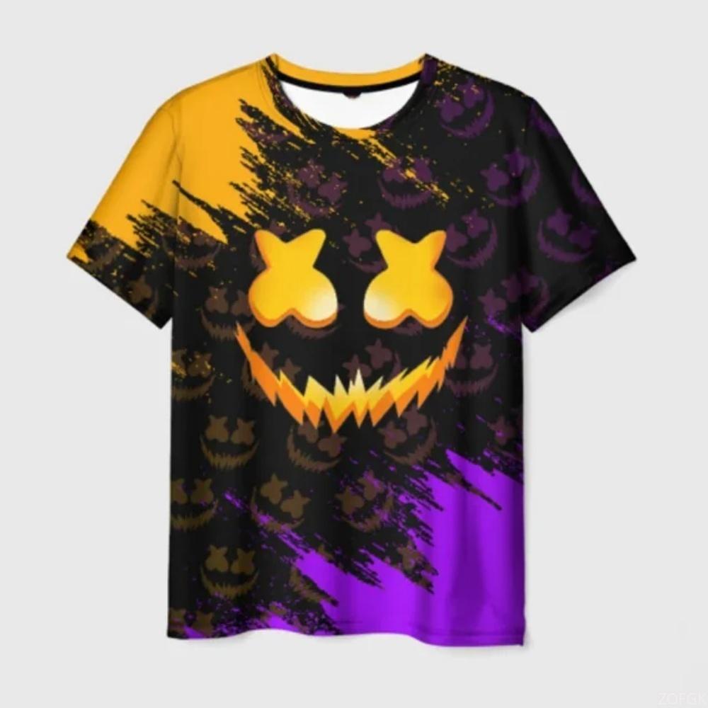 Street Fashion T-Shirt For Kids Short Sleeve Hip Hop Print Tee Shirt Boys T Shirt Pullover Girl Clothing