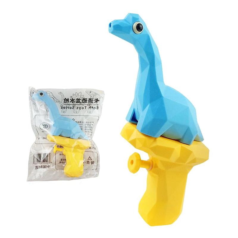 1 Piece Kids Swimming Pool Sand Beach Gun Splashing Toys Cartoon Dinosaur Water Gun Baby Bath Amusement Toy For Children