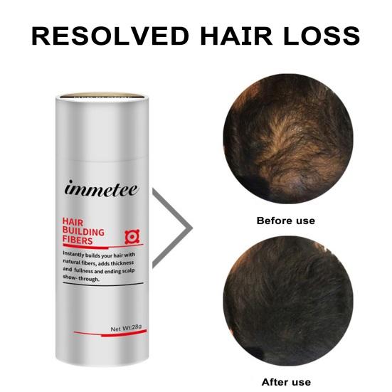 Порошок мгновенно скрывает выпадение волос, лысина, прикрытие корня, одноразовое натуральное растение с травами