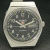 AUTOMATIC VINTAGE SEIKO 5 JAPAN MENS BLACK COLOR DIAL WATCH A500844-5 R154-a500844