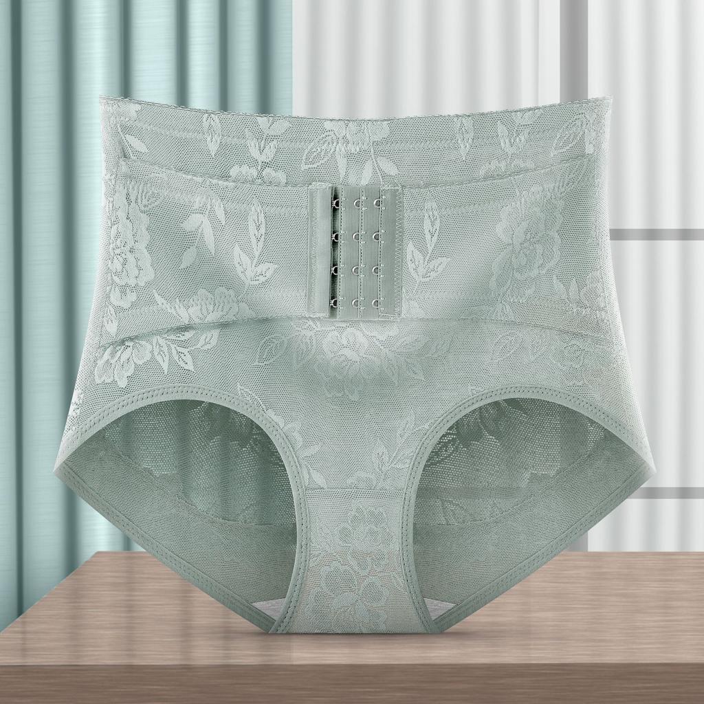 Женское бесшовное нижнее белье с утягивающим эффектом на бедрах и средней талией, компрессионное, стягивающее талию, дышащее, удобное, антибактериальное, треугольное белье