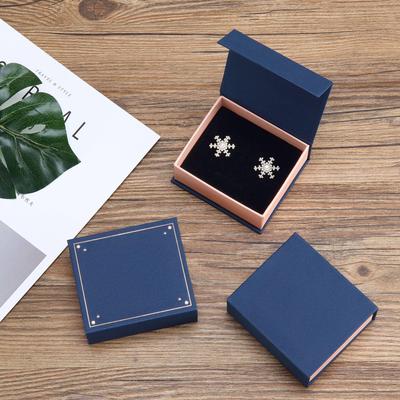 Магнитная шкатулка для украшений в корейском стиле для ожерелий, сережек и колец