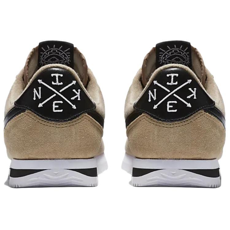 Nike Cortez Basic Premium QS Men Sneakers Tan Desert-Camo Black-White 819721-201