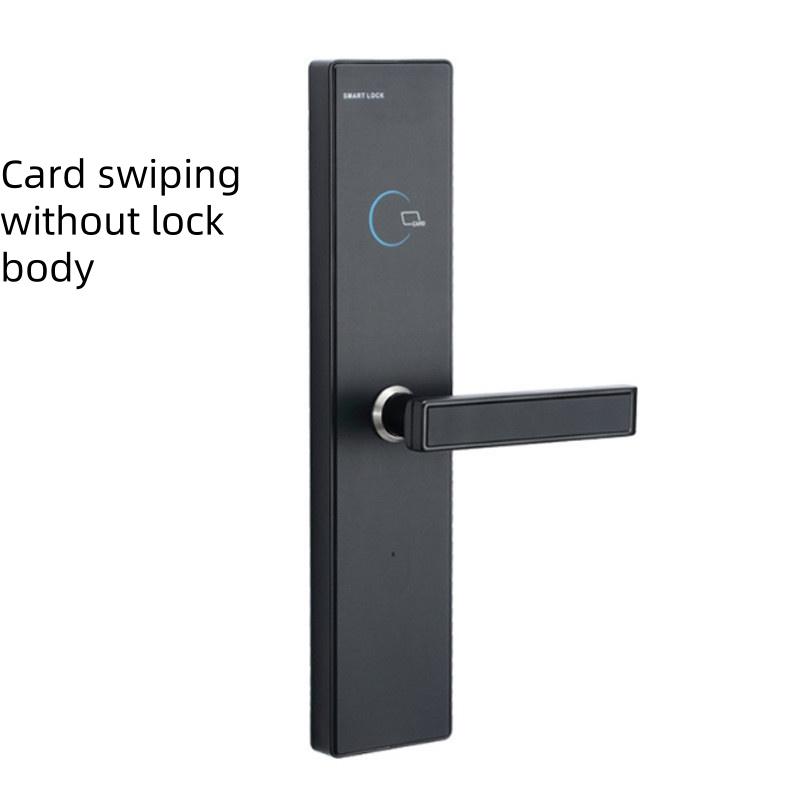 Smart Handle Door Lock Household Fingerprint Digital Lock Biometric Stainless Steel Door Lock