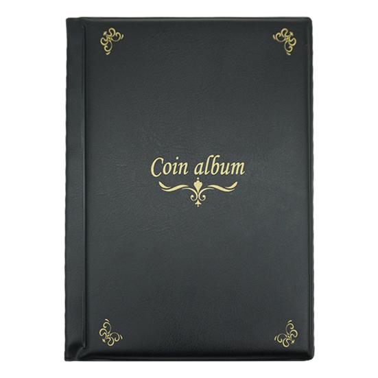 Книга для сбора монет, 10 страниц, 150 карманов, прозрачный ПВХ, многоцелевые марки, памятные медали, органайзер для монет