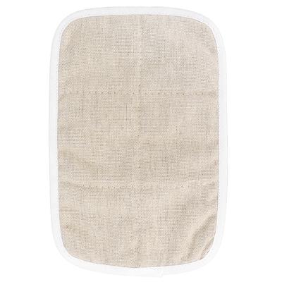 Имбирный мешочек Дышащий хлопок и лен Горячий компресс Имбирная терапевтическая подушка для талии и колена