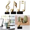 Music Note Sculpture Simple Table Centerpiece for Entrance Cabinet Bookshelf