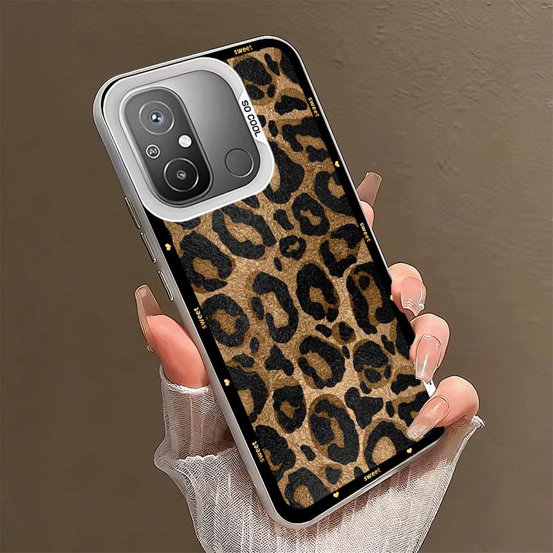 Fashion Sweet Leopard Print Shockproof Phone Case for Xiaomi Poco X7 X6 X5 X3 Pro F7 Ultra M8 Redmi 15C 15 14C 13C 12C 10C 13 12
