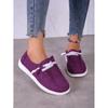Flat Heels Canvas Shoes for Women  Solid Color Soft Sole Casual Shoes Woman Fashion Outdoor Loafers Shoes Big Size 43