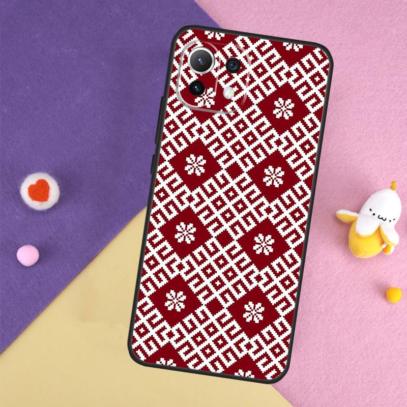 Чехол Флаг Латвии Для Xiaomi 15 Ultra 13 14 14T 11T 12T 13T Pro POCO X7 Pro X3 X5 X6 F5 F6 M6 Pro