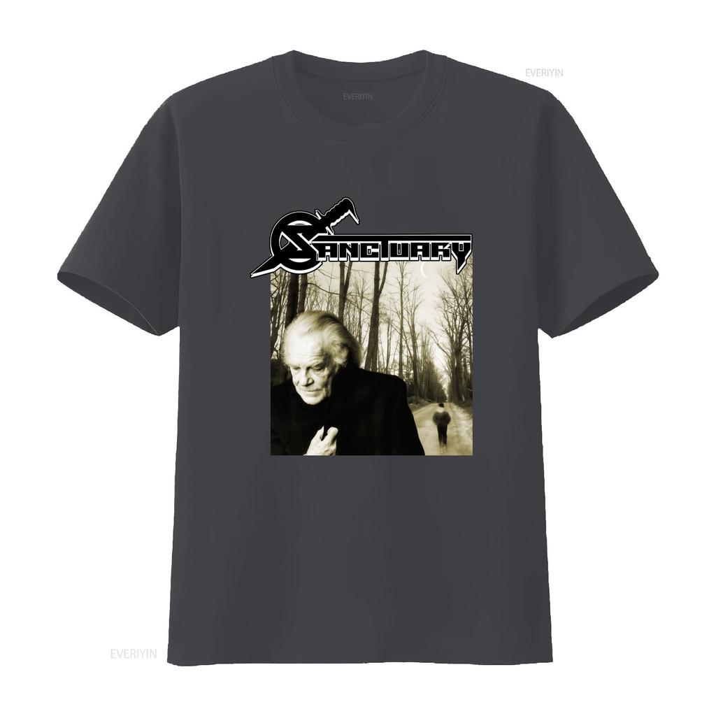 Vintage SANCTUARY INTO THE MIRROR BLACK Band T Shirt All Sizes Available AG2615 vintage Washed Versatile graphic Comfortable