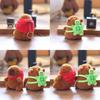 Capybara Plush Toy Keychain With Pp Cotton Fill For Kids Bag Charm Gift