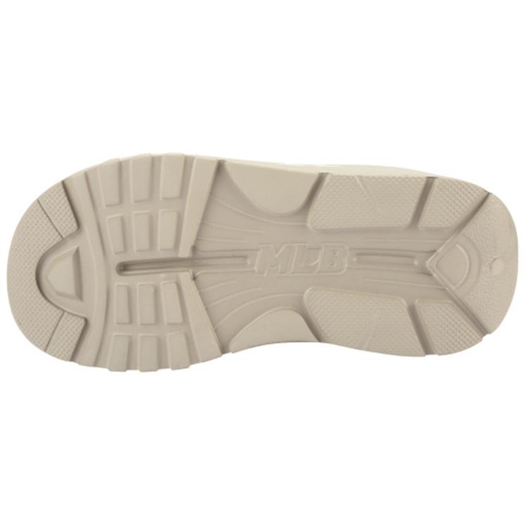 New MLB Slipper Rubber Sole Graffiti Odor Resistant Flip Flops Unisex Beige Yellow 32SHHW111-07B