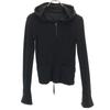 FOXEY NEW YORK Made In Japan Knit Zip Hoodie 38 Black Women Used