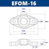Engineering Plastic Bearing Base EFSM/EFOM/KSTM Series (Sizes: 8-30)