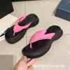 Fashion Whoholl Brand Flip Flops Women Summer Shoes Outdoor Slippers EVA Rubber Platform Beach Slides with Thick Cushion Non-slip 40-41