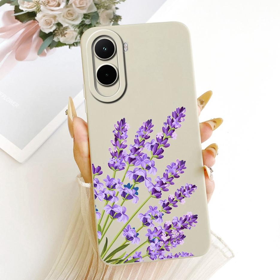 Чехол для Xiaomi Poco M7 Plus PocoM7 4G Красивая Девушка Подсолнух Расписной Чехол для Телефона Для Xiaomi Poco M7 Pro PocoM7 Plus 5G Мягкие Fundas