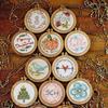 DIY Embroidery Hoop Decoration Fixed Frame Gifts Hand