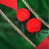 Parent-Child Child Christmas Elf Costume Green Cosplay Clothing 2024 Girl Fancy Dress  New Year