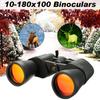 HD 10-180x100 Зум Бинокль Телескоп Дневного Ночного Видения Оптический Телескоп Окуляр Черный для Отдыха на Природе Кемпинга Охоты Наблюдения