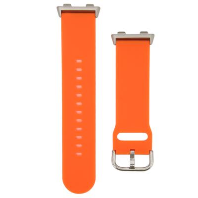 Мягкие силиконовые ремешки для быстрого снятия для Oppo Watch 2 46 мм, регулируемый силиконовый ремешок для часов, оранжевый