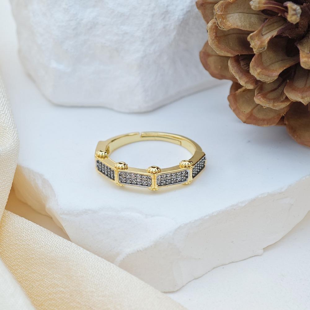 Европейский и американский ретро двухцветный гальванизированный медный циркониевый браслет легкая роскошь не выцветает женский универсальный высококлассный браслет