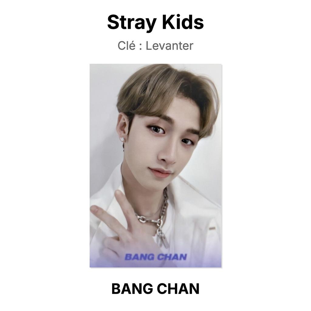 Stray Kids Кле : Официальная фотокарточка Levanter