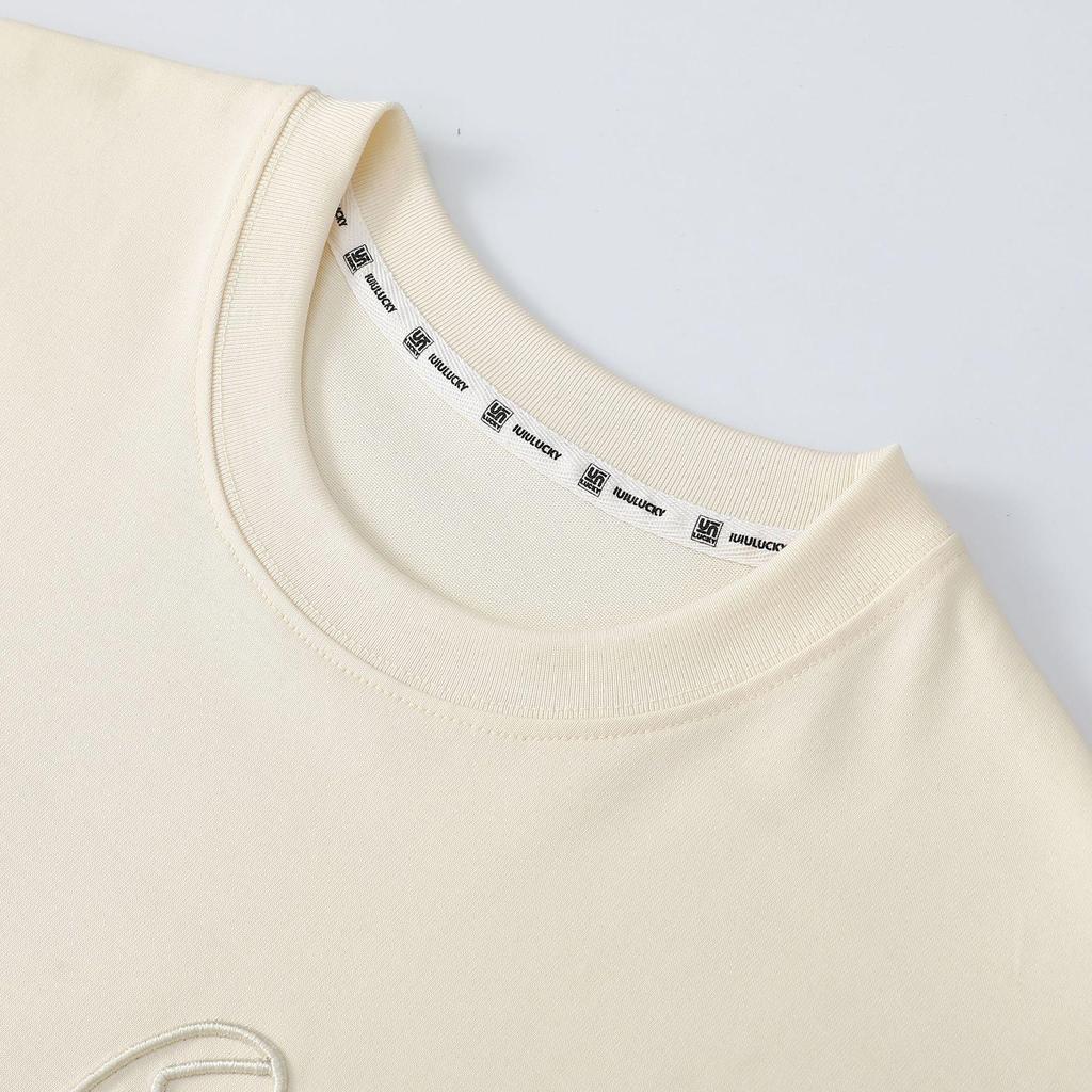 Women's Heavyweight Cotton Short Sleeve Crew Neck Printed Tee