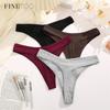 3 Pcs/set V-waist Cotton Panties for Women Comfort Lingerie Breathable G-string