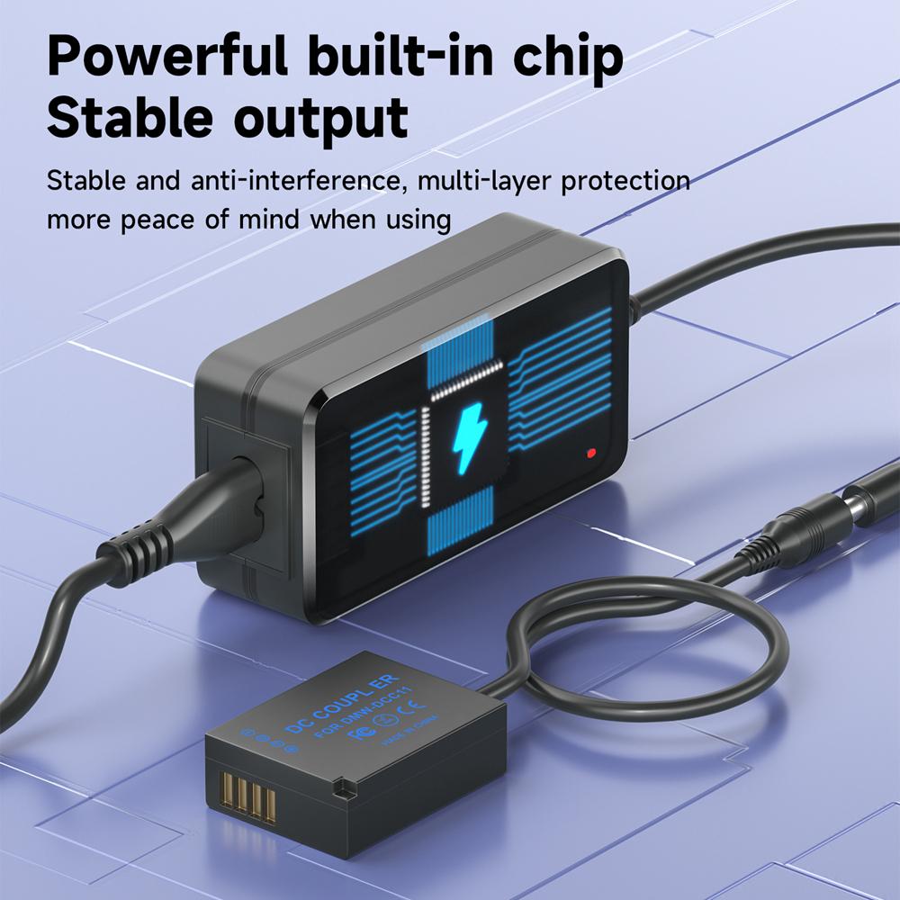 DMW BLG10 BLE9 DCC11 Пустышка аккумулятора 5 В USB-адаптер Зарядный кабель для Panasonic GX7 GX9 LX100 GX80 GX85 DMC-GF6 Блок питания для камеры
