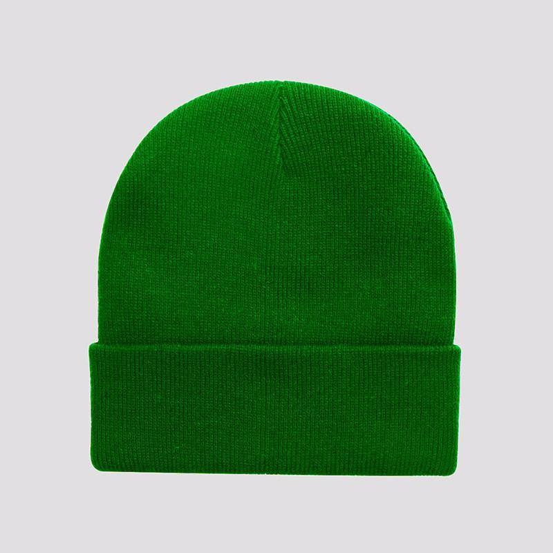 Brimless beanie big head circumference knitted hat knitted hat knitted hat black knitted hat outdoor warm hat