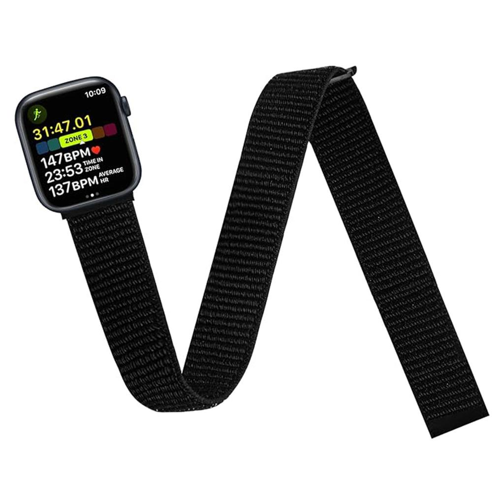 Спортивные браслеты на лодыжку/руку, совместимые с Apple Watch 49 мм 45 мм 44 мм 42 мм 41 мм 40 мм 38 мм, нейлоновый ремешок для IWatch Ultra SE Series 9