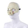 Halloween Skull Mask Decoration Eyemask Scary Half Face Mask for Adults Masquerade Stage Performance Dress up Pretend Play-Good