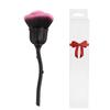 Rose Nail Brush, Soft Bristles, Multifunctional Single Powder, Suitable for Makeup and Nail Dusting.