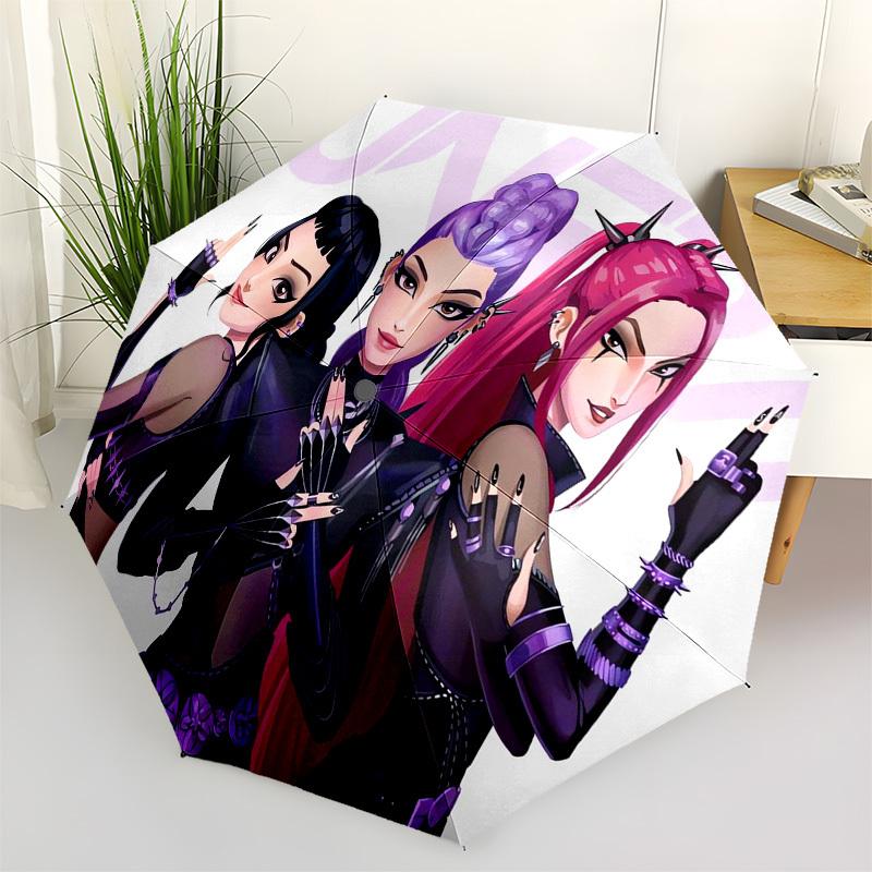 1pc Unite in Style: A Fashionable Gathering Umbrella with Plastic Handle,Suitable for All Seasons Home Travel Outdoor UmbrellaFP037