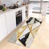 Geometric Kitchen Mat Entrance Door Mat Floor Bedroom Non-slip Mat Corridor Balcony Door Carpet
