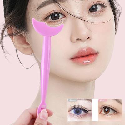 Тушь для макияжа Shield Guard Eye Lash Mascara Аппликатор Расческа для завивки ресниц Кисть для завивки ресниц Трафареты для макияжа глаз с двойной головкой