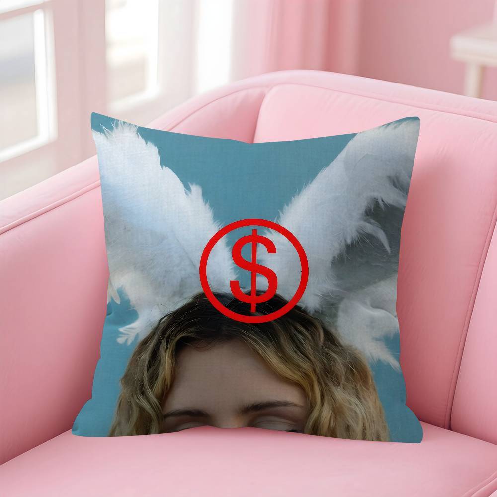 Singer SSlayyyter Worst Girl in America  Pillow Cover for Bedroom Room and Living Room Sofa Decorative Cushion Cover