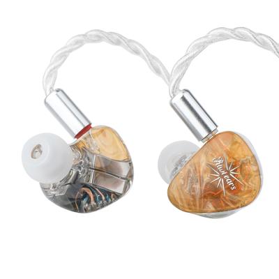 Linsoul Kiwi Ears Orchestra Lite 8BA Гибридные Hi-Fi Эргономичный Разъем Стерео 7N Медь Корпус из Натуральной Смолы и Китайские Наушники Наушники, Дизайн,
