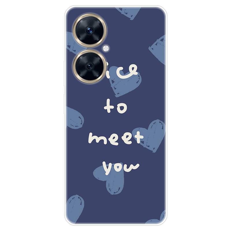 Для Huawei nova 11i nova11i чехол Мягкая силиконовая задняя крышка Чехол для телефона с рисунком из мультфильма Разнообразие