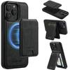 LC.IMEEKE L3 для iPhone 14 Pro Max магнитный чехол съемный держатель для карт кожа + TPU мобильный чехол
