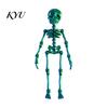 3D Printed Bone Ornaments Dancing Skeleton Aquarium Bubbler, Halloween Dynamic Fish Tank Ornament, Articulated Figurines Skull Oxygenating Ornament