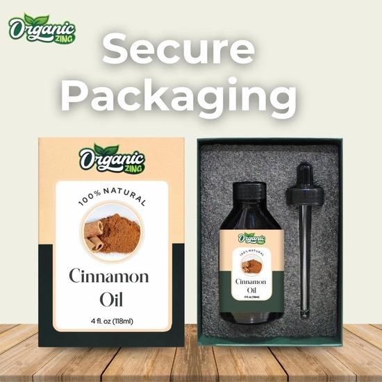 Органическая корица Zing (Корица настоящая) Масло | Чистое и натуральное эфирное масло для ухода за кожей, ароматерапии и диффузора - 118 мл / 3,99 жидких унций