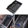 1pcs Black Center Console Organizer Armrest Storage Box Fit for Honda CR-V 2023-2025 [EX/EX-L/LX/Hybrid Sport/Hybrid Sport Touring]