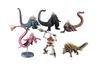 Art Spirits Gekizo Series Godzilla Singular Point Painted Trading Figure 6 Pieces BOX S.P Non-Scale AT-051