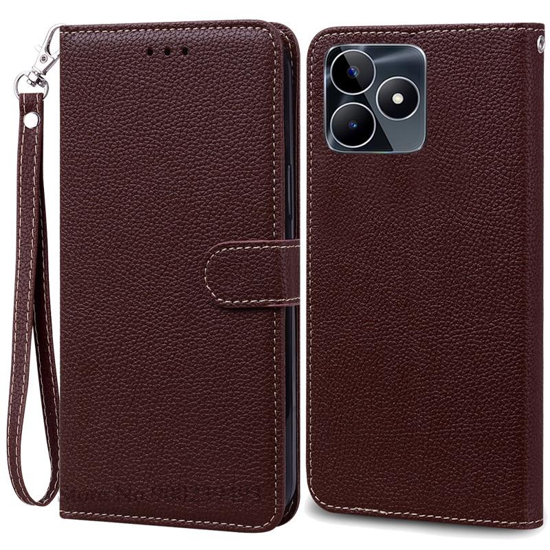 For Realme C53 Case Wallet Flip Cover Leather Case for OPPO Realme C53 C 53 Pu Leather Phone Bags RealmeC53 Cover Fundas Coque