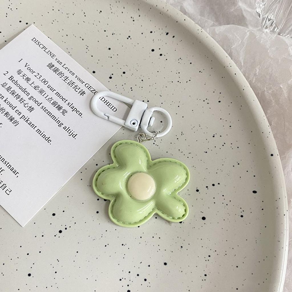 Милый цветной кулон в виде цветка, брелки, сумка, чехол для наушников, кулон, аксессуары для самостоятельного изготовления, брелок для ключей от машины, карамельные цветные брелки, украшения