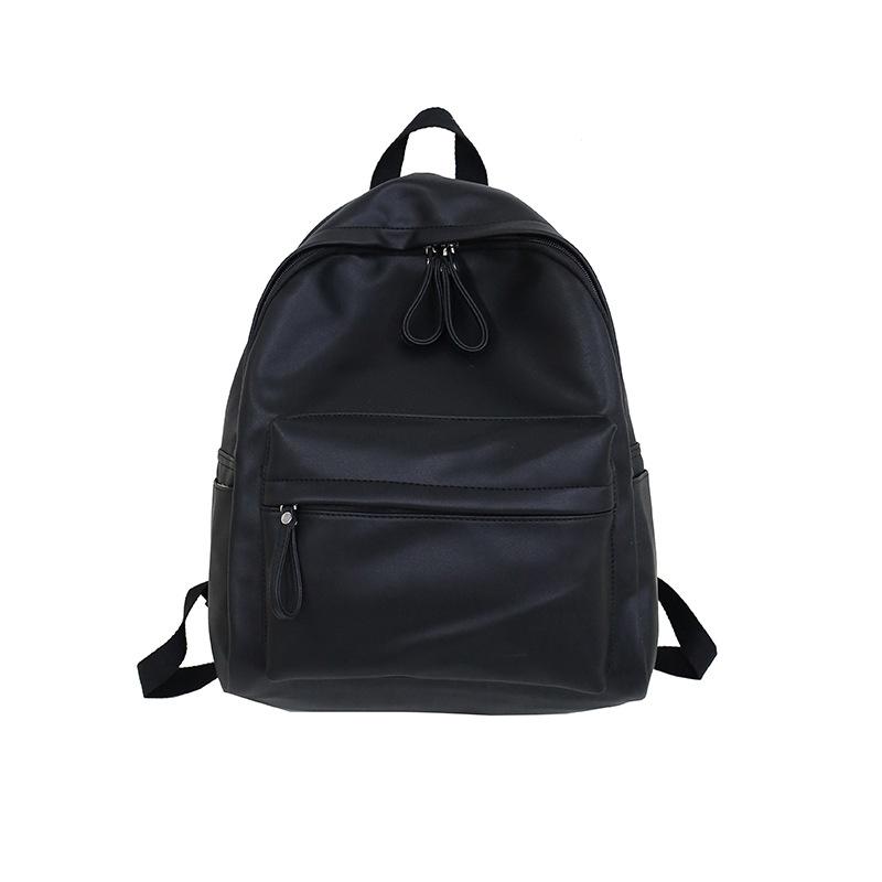Корейская версия Харадзюку простой ПУ мужской и женский модный рюкзак осенний новый модный студенческий школьный ранец