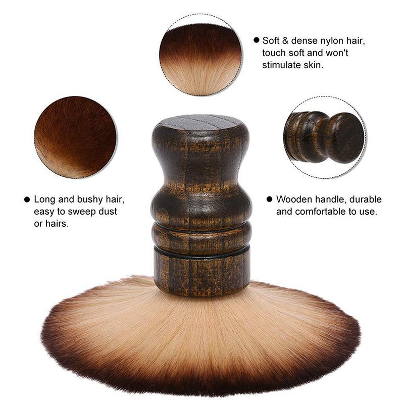 Парикмахерская мягкая щетка Салонная специализация Чистка Инструмент для стрижки Парикмахерская Домашняя щетка для волос Макияж Подметание волос Щетка Инструменты для парикмахерской